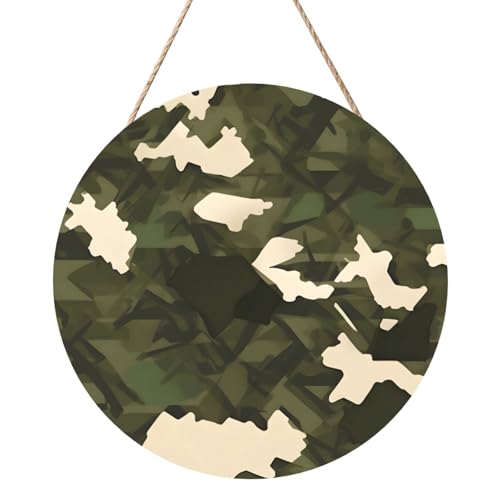 Armee Camouflage Runde Holzplatte Malerei 12 Zoll Exquisite Kunstwerke, umweltfreundliches Holz, eine elegante Wahl für Heimdekoration. Armee Camouflage Runde Holzplatte Malerei 12 Zoll Exquisite Kunstwerke, umweltfreundliches Holz, eine elegante Wahl für Heimdekoration. von Inkmhztk