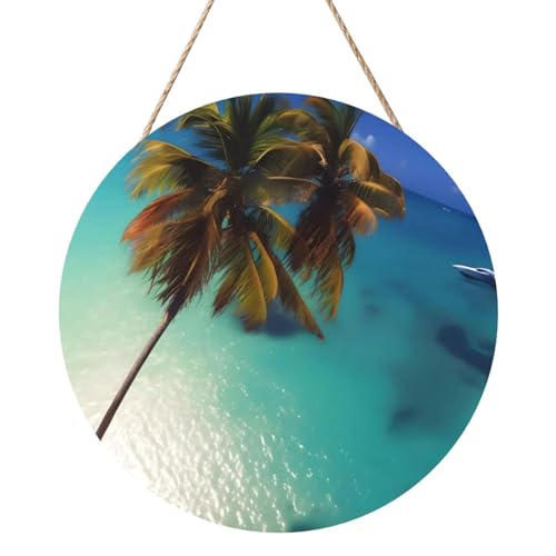 Beach Coconut Sunshine Runde Holzpaneelmalerei 12 Zoll Exquisite Kunstwerke, umweltfreundliches Holz, eine elegante Wahl für Heimdekoration. Beach Coconut Sunshine Runde Holzpaneelmalerei 12 Zoll Exquisite Kunstwerke, umweltfreundliches Holz, eine elegante Wahl für Heimdekoration. von Inkmhztk