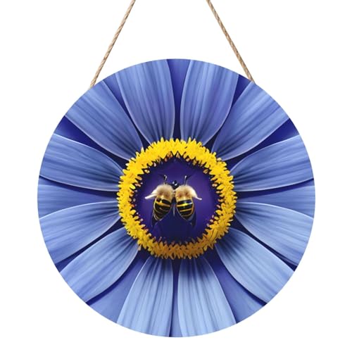 Blume Herz Biene Runde Holzplatte Malerei 12 Zoll Exquisite Kunstwerke, umweltfreundliches Holz, eine elegante Wahl für Heimdekoration. Blume Herz Biene Runde Holzplatte Malerei 12 Zoll Exquisite Kunstwerke, umweltfreundliches Holz, eine elegante Wahl für Heimdekoration. von Inkmhztk