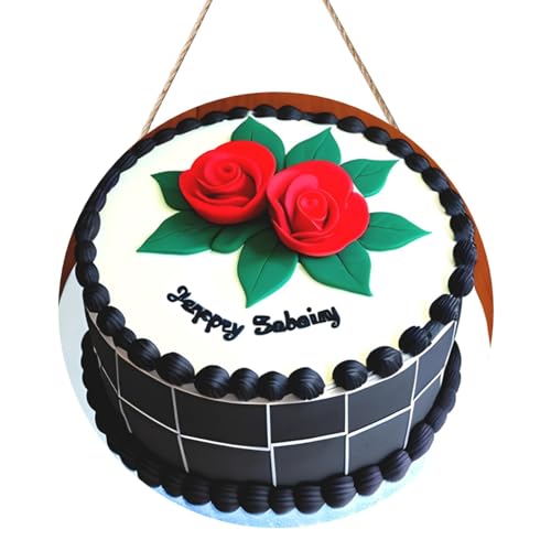 Delicious Cakes Runde Holztafelmalerei 12 Zoll Exquisite Kunstwerke, umweltfreundliches Holz, eine elegante Wahl für Heimdekoration. Delicious Cakes Runde Holztafelmalerei 12 Zoll Exquisite Kunstwerke, umweltfreundliches Holz, eine elegante Wahl für Heimdekoration. von Inkmhztk