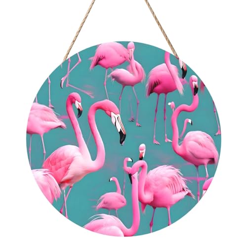 Eine Herde Flamingos Runde Holzpaneelmalerei 12 Zoll Exquisites Kunstwerk Umweltfreundliches Holz Eine Elegante Wahl für Heimdekoration Eine Herde Flamingos Runde Holzpaneelmalerei 12 Zoll Exquisites Kunstwerk Umweltfreundliches Holz Eine Elegante Wahl für Heimdekoration von Inkmhztk