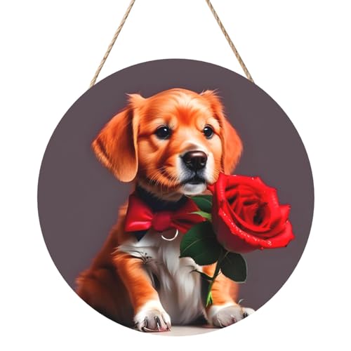 Gentleman-Like Dog Round Wood Panel Painting 30.5 cm Exquisite Artwork, Environmentally Friendly Wood, An Elegant Choice For Home Decoration. Gentleman-Like Dog Round Wood Panel Painting 30.5 cm Exquisite Artwork, Environmentally Friendly Wood, An Elegant Choice For Home Decoration. von Inkmhztk