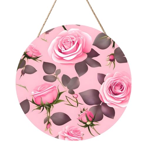 Hübsche rosa Rosen runde Holzplattenmalerei 12 Zoll Exquisites Kunstwerk umweltfreundliches Holz eine elegante Wahl für Heimdekoration Hübsche rosa Rosen runde Holzplattenmalerei 12 Zoll Exquisites Kunstwerk umweltfreundliches Holz eine elegante Wahl für Heimdekoration von Inkmhztk