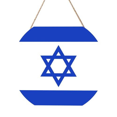 Israelische Flagge Runde Holztafelmalerei 12 Zoll Exquisite Kunstwerke Umweltfreundliches Holz, eine elegante Wahl für Heimdekoration. Israelische Flagge Runde Holztafelmalerei 12 Zoll Exquisite Kunstwerke Umweltfreundliches Holz, eine elegante Wahl für Heimdekoration. von Inkmhztk