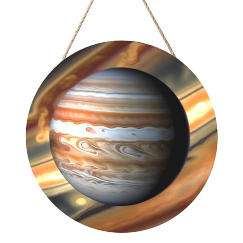 Jupiter Landschaft Runde Holztafelmalerei 12 Zoll Exquisites Kunstwerk Umweltfreundliches Holz Eine Elegante Wahl für Heimdekoration Jupiter Landschaft Runde Holztafelmalerei 12 Zoll Exquisites Kunstwerk Umweltfreundliches Holz Eine Elegante Wahl für Heimdekoration von Inkmhztk