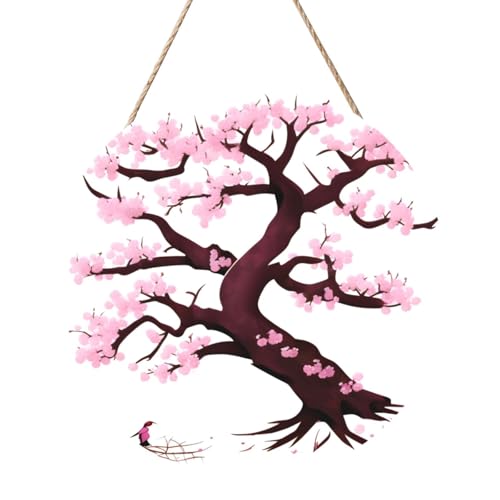 Kirschblüten Baum Runde Holzplatte Malerei 12 Zoll Exquisite Kunstwerke, umweltfreundliches Holz, eine elegante Wahl für Heimdekoration. Kirschblüten Baum Runde Holzplatte Malerei 12 Zoll Exquisite Kunstwerke, umweltfreundliches Holz, eine elegante Wahl für Heimdekoration. von Inkmhztk