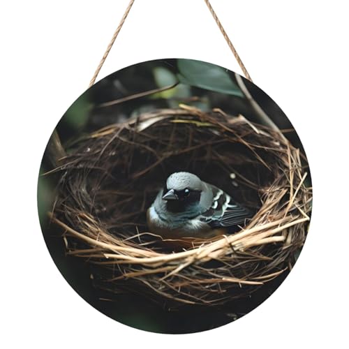 Little Bird Nest Round Wood Panel Painting 30.5 cm Exquisite Artwork, Environmentally Friendly Wood, An Elegant Choice For Home Decoration. Little Bird Nest Round Wood Panel Painting 30.5 cm Exquisite Artwork, Environmentally Friendly Wood, An Elegant Choice For Home Decoration. von Inkmhztk