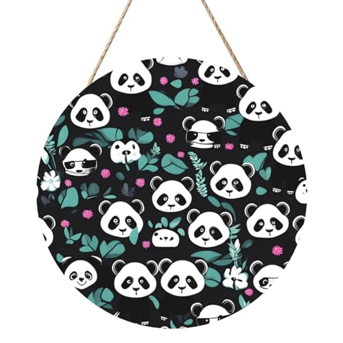 Panda Cute Face Round Wood Panel Painting 30.5 cm Exquisite Artwork, Environmentally Friendly Wood, A Elegant Choice for Home Decoration. Panda Cute Face Round Wood Panel Painting 30.5 cm Exquisite Artwork, Environmentally Friendly Wood, A Elegant Choice for Home Decoration. von Inkmhztk