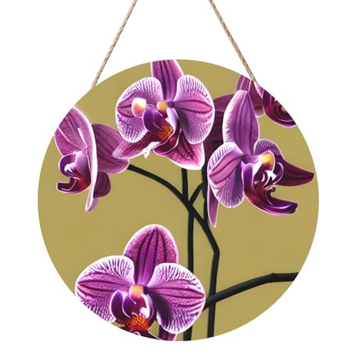 Schöne Orchideen Runde Holztafelmalerei 12 Zoll Exquisite Kunstwerke, umweltfreundliches Holz, eine elegante Wahl für Heimdekoration. Schöne Orchideen Runde Holztafelmalerei 12 Zoll Exquisite Kunstwerke, umweltfreundliches Holz, eine elegante Wahl für Heimdekoration. von Inkmhztk