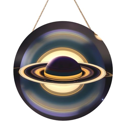 Schöne Saturn Runde Holztafelmalerei 12 Zoll Exquisite Kunstwerke, umweltfreundliches Holz, eine elegante Wahl für Heimdekoration. Schöne Saturn Runde Holztafelmalerei 12 Zoll Exquisite Kunstwerke, umweltfreundliches Holz, eine elegante Wahl für Heimdekoration. von Inkmhztk