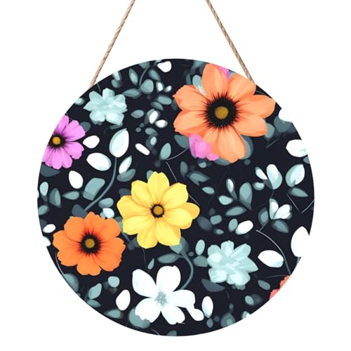 Schöne bunte Blumen Runde Holztafelmalerei 12 Zoll Exquisite Kunstwerke, umweltfreundliches Holz, eine elegante Wahl für Heimdekoration. Schöne bunte Blumen Runde Holztafelmalerei 12 Zoll Exquisite Kunstwerke, umweltfreundliches Holz, eine elegante Wahl für Heimdekoration. von Inkmhztk