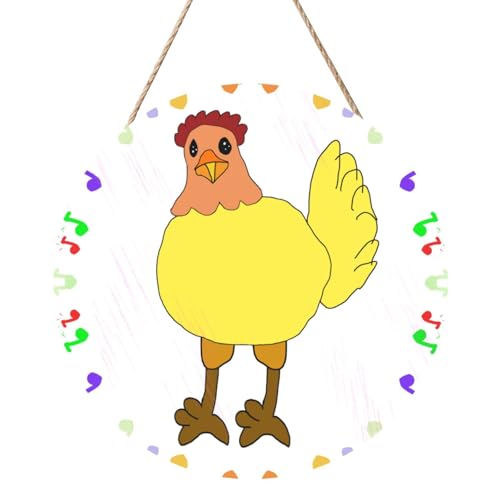 Singing Hen Round Wood Panel Painting 30.5 cm Exquisite Artwork, Environmentally Friendly Wood, A Elegant Choice for Home Decoration. Singing Hen Round Wood Panel Painting 30.5 cm Exquisite Artwork, Environmentally Friendly Wood, A Elegant Choice for Home Decoration. von Inkmhztk