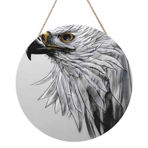 Sketching an Eagle Round Wood Panel Painting 30.5 cm Exquisite Artwork, Environmentally Friendly Wood, An Elegant Choice For Home Decoration. Sketching an Eagle Round Wood Panel Painting 30.5 cm Exquisite Artwork, Environmentally Friendly Wood, An Elegant Choice For Home Decoration. von Inkmhztk
