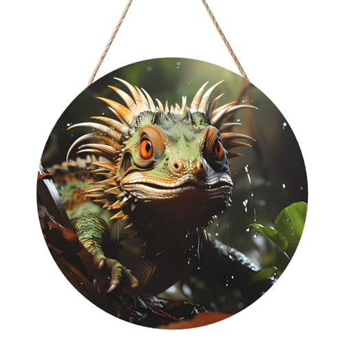 Stachelige Eidechsen Runde Holztafelmalerei 12 Zoll Exquisite Kunstwerke, umweltfreundliches Holz, eine elegante Wahl für Heimdekoration. Stachelige Eidechsen Runde Holztafelmalerei 12 Zoll Exquisite Kunstwerke, umweltfreundliches Holz, eine elegante Wahl für Heimdekoration. von Inkmhztk