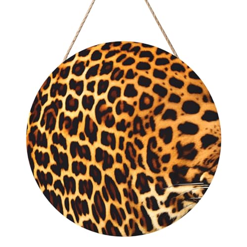 Streifen auf Leoparden Runde Holzpaneelmalerei 12 Zoll Exquisites Kunstwerk Umweltfreundliches Holz Eine Elegante Wahl für Heimdekoration. Streifen auf Leoparden Runde Holzpaneelmalerei 12 Zoll Exquisites Kunstwerk Umweltfreundliches Holz Eine Elegante Wahl für Heimdekoration. von Inkmhztk