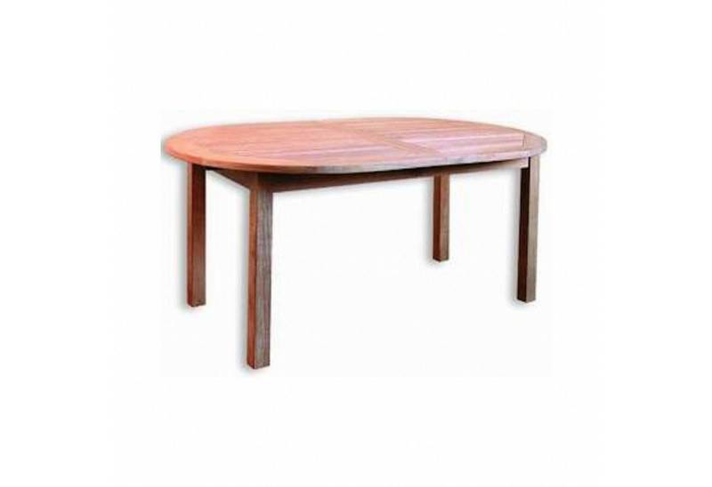 Inko Gartentisch Inko Teakholz-Auszugstisch Bangkok oval 200/260x110x75 cm Tisch von Inko