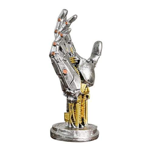Inkoby Roboterarm mit Integrierter Griffhalterung, Halterungssammlung, Desktop-Tiermodell, Handgefertigtes Geschenk von Inkoby
