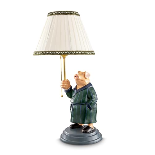 Amélie Schweine Lampe | Nachttischlampe, Stehlampe | bekannt aus „Die fabelhafte Welt der Amélie“ | Entwurf von Michael Sowa Höhe 64 cm von Inkognito