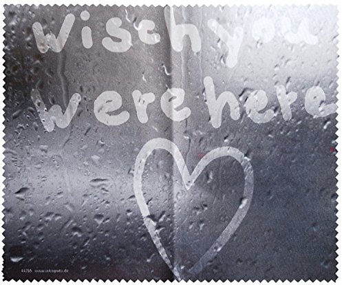 Inkognito Brillenputztuch 18 x 15 cm • 44265 ''Wisch you were here Künstler Martin Scheffler von Inkognito