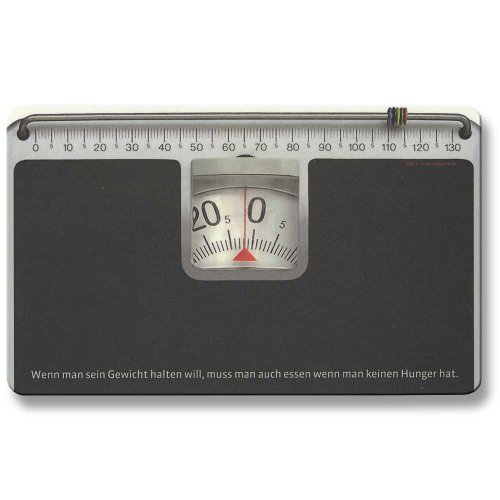 Inkognito Frühstücksbrettchen 23 x 14 cm • 68071 ''Gewicht halten Künstler Wilson - Schork • Dies & Das • Küche & Frühstück • Frühstücksbrettchen • Schneidebrettchen • Brettchen von Inkognito