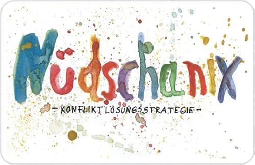 Magnet 8,5 x 5,5 cm • 32891-7 ''Nüdschanix'' von Inkognito • Künstler: INKOGNITO © Nele Andresen • Büro • Geschenke • Magnete • Magnete von Inkognito