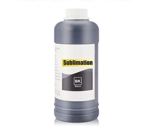 500 ML SUBLIMATIONSTINTE Black/SCHWARZ kompatibel mit Epson, Ricoh, Sawgrass, Mutoh, Mimaki, Roland für Textildruck, Sublimationsdruck, Thermo-Transferdruck, Sublimation von Inkpro