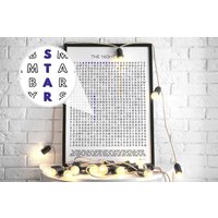 The Night Sky - Astronomy Check List Wortsuche-Wandkunst Poster-Druck, Einzigartige Geschenke Für Paare, Dekor Ihr Zuhause The Night Sky - Astronomy Check List Wortsuche-Wandkunst Poster-Druck, Einzigartige Geschenke Für Paare, Dekor Ihr Zuhause von InkwellGoodsCo
