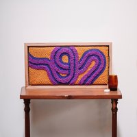 Punch Needle Art - Wandbehang Aus Faserkunst Wohndekor Wandkunst Punch Needle Art - Wandbehang Aus Faserkunst Wohndekor Wandkunst von InlandDeco