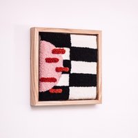 Punch Needle Art - Wandbehang Aus Faserkunst Wohndekor Wandkunst von InlandDeco