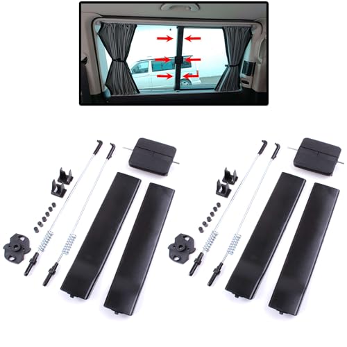 INLY 2 Tlg Reparatursatz Seitenfenster Schiebefenster Fenstergriff kompatibel mit Transporter T5 T6 T7 7H0847773 7H0847787A 7H0837753 (2003->) von Inly Parts