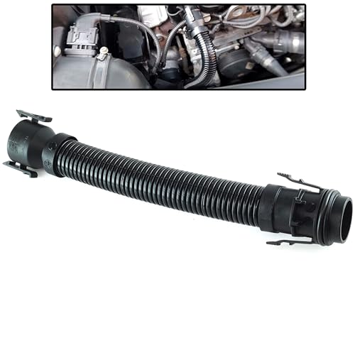 INLY Luftfilter-Entlüftungsschlauch Turbo Luftfilterrohrschlauch Ansaugschlauch Luftfilter Luftansaugrohr kompatibel mit 1 Serie E81 E87 3 Serie E90 E91 E92 E93 5 Serie E60 F10 13717803842 von Inly Parts