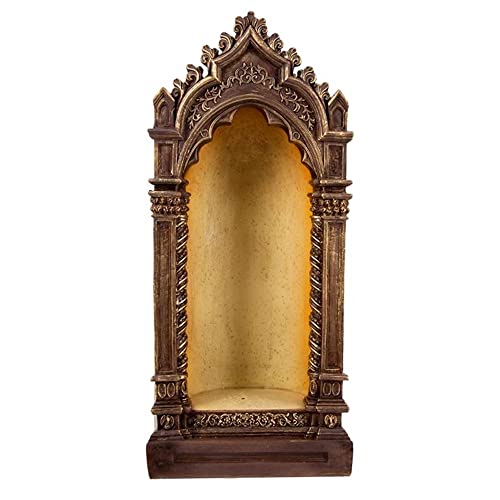 Inmaculada Romero IR Braune Nische 30 cm. dekorative Harzbasis. Maße: 30 x 14 x 8 cm.. Länge (cm): 30. Länge (mm): 140. Breite (mm): 80. von Inmaculada Romero IR