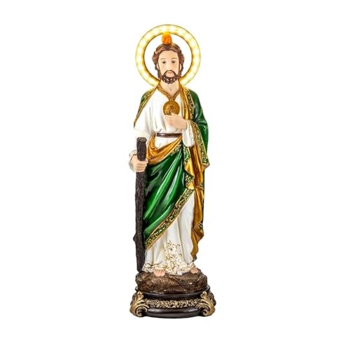 Inmaculada Romero IR Figur des Heiligen Judas Thaddäus 60 cm. Bild Harzfarbe Detaillicht. Dicke (mm): 170. Länge (mm): 600. Breite (mm): 170. von Inmaculada Romero IR