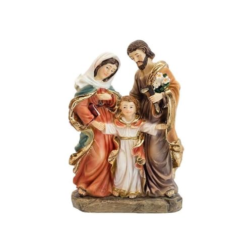 Inmaculada Romero IR Heilige Familie Figur 15 cm Jungfrau Maria San Joseph Kind Jesus Bild Harz von Inmaculada Romero IR