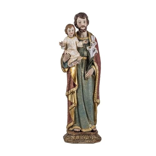 Inmaculada Romero IR Religiöse Figur des Heiligen Josef, 30 cm. Kind in den Armen Harzbild Inmaculada Romero IR Religiöse Figur des Heiligen Josef, 30 cm. Kind in den Armen Harzbild von Inmaculada Romero IR