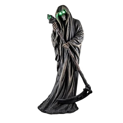 Inmaculada Romero IR Santa Muerte-Figur 68 cm. mit Lichtbild schwarzem Harz Inmaculada Romero IR Santa Muerte-Figur 68 cm. mit Lichtbild schwarzem Harz von Inmaculada Romero IR