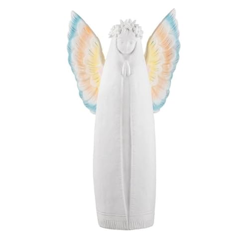 Inmaculada Romero IR Weiße Engelfigur 40 cm. flügel Farbe Bild Harz von Inmaculada Romero IR