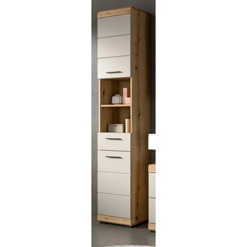 Inn.Furn Badezimmer Hochschrank in Sand und Eiche 37 x 191 cm Shawn Inn.Furn Badezimmer Hochschrank in Sand und Eiche 37 x 191 cm Shawn von Inn.Furn