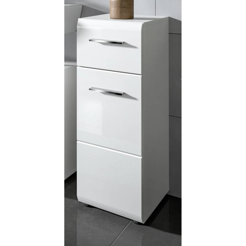 Inn.Furn Badezimmer Kommode in Weiß Hochglanz 30 x 80 cm Cover Inn.Furn Badezimmer Kommode in Weiß Hochglanz 30 x 80 cm Cover von Inn.Furn