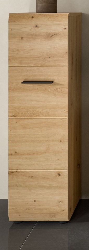 Inn.Furn Badkommode Cover (Badschrank in Eiche Artisan, 30 x 106 cm), als Hängeschrank oder stehend von Inn.Furn