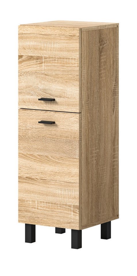 Inn.Furn Badkommode Lowell (in Eiche Sonoma, 30 x 80 cm), hängend oder stehend von Inn.Furn