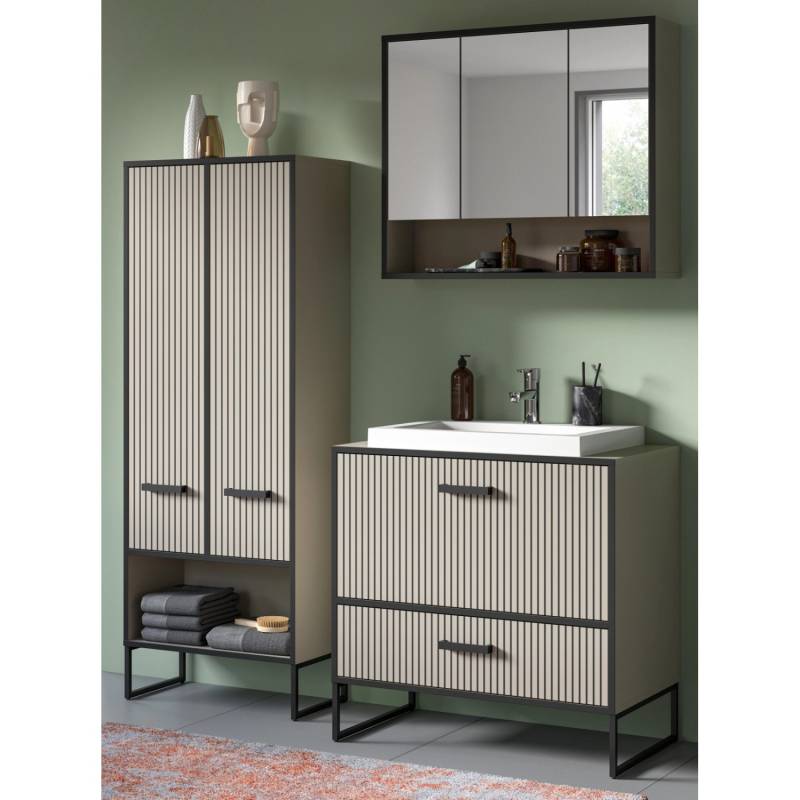 Inn.Furn Badmöbel Set in Sand mit Waschbecken 154 cm Scana Inn.Furn Badmöbel Set in Sand mit Waschbecken 154 cm Scana von Inn.Furn