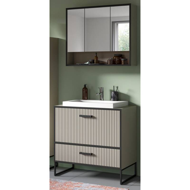 Inn.Furn Badmöbel Set in Sand mit Waschbecken 80 cm Scana Inn.Furn Badmöbel Set in Sand mit Waschbecken 80 cm Scana von Inn.Furn
