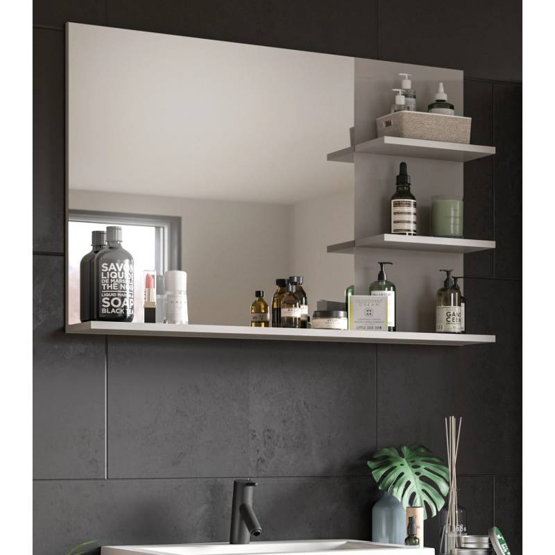 Inn.Furn Badspiegel Grau 100 cm mit Ablage Malik Inn.Furn Badspiegel Grau 100 cm mit Ablage Malik von Inn.Furn