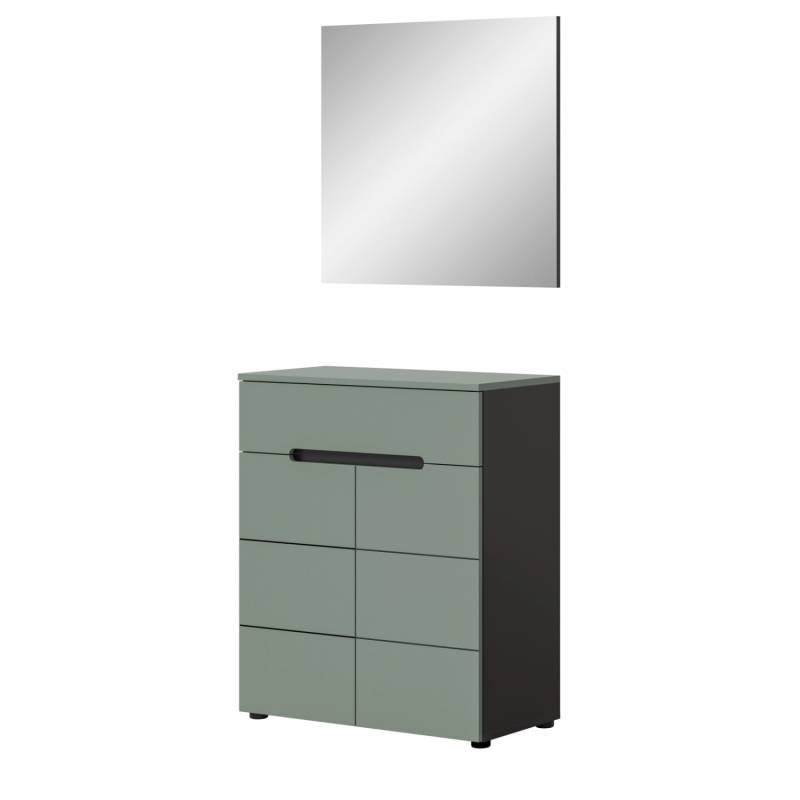 Inn.Furn Garderoben-Set 2-teilig in Salbei und Grau 80 cm Cooper Inn.Furn Garderoben-Set 2-teilig in Salbei und Grau 80 cm Cooper von Inn.Furn