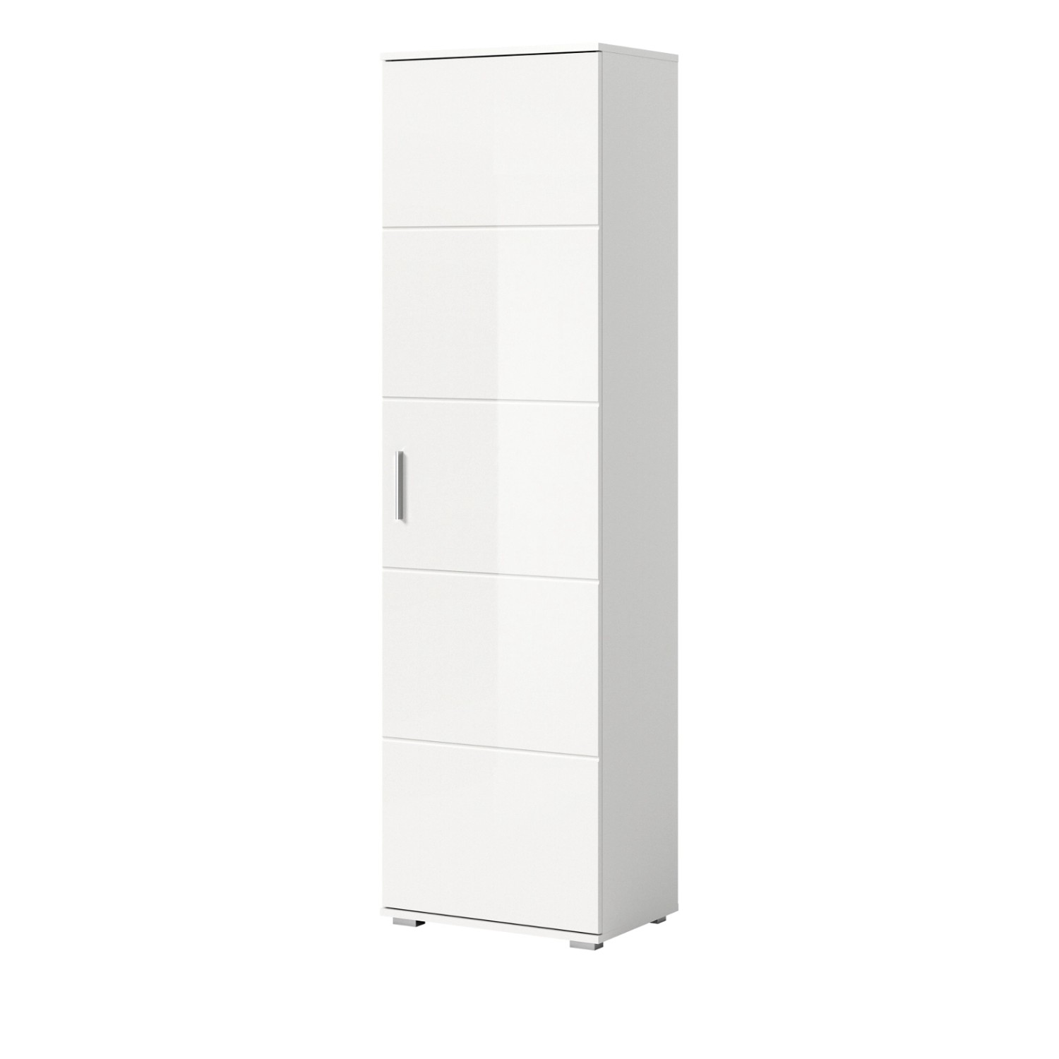 Inn.Furn Garderobenschrank Weiß Hochglanz 55 cm mit Kleiderstange Grazie Inn.Furn Garderobenschrank Weiß Hochglanz 55 cm mit Kleiderstange Grazie von Inn.Furn