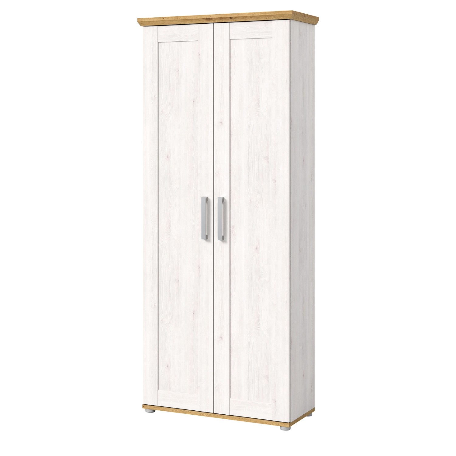 Inn.Furn Garderobenschrank Weiß Lärche 80 cm Landhaus-Stil Mirano Inn.Furn Garderobenschrank Weiß Lärche 80 cm Landhaus-Stil Mirano von Inn.Furn