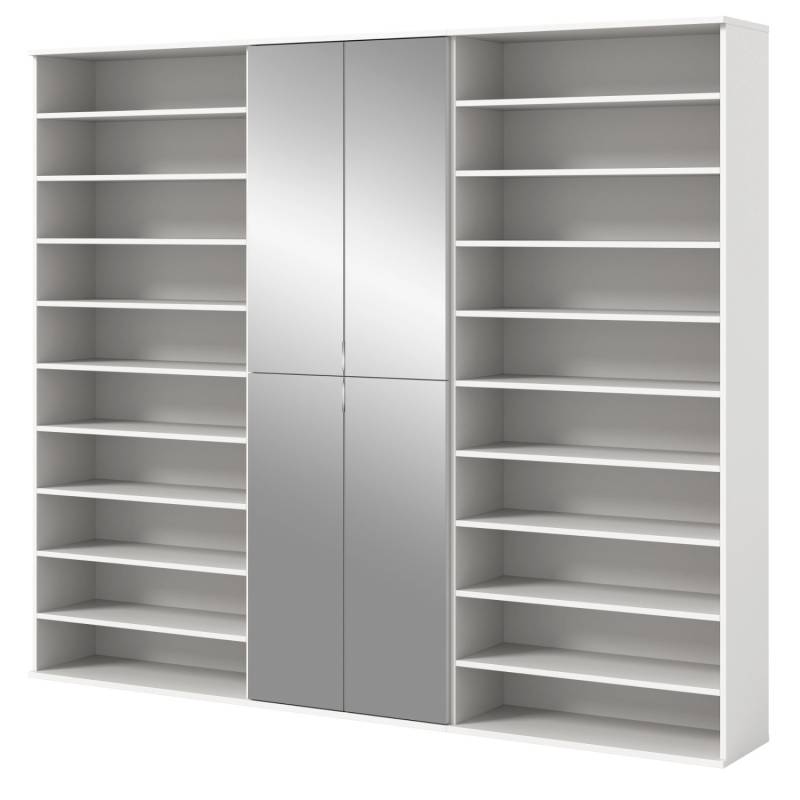 Inn.Furn Garderobenschrank in Weiß 221 cm SystemX von Inn.Furn