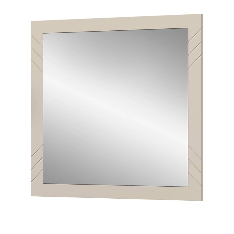 Inn.Furn Garderobenspiegel Sand 80 x 80 cm mit Rahmen Apunti von Inn.Furn