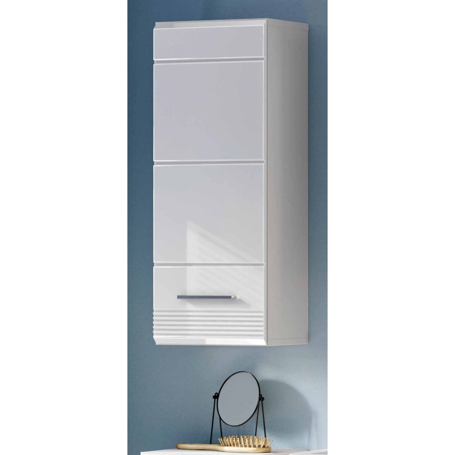 Inn.Furn Hängeschrank Weiß Hochglanz 30 cm Badschrank Leon Inn.Furn Hängeschrank Weiß Hochglanz 30 cm Badschrank Leon von Inn.Furn